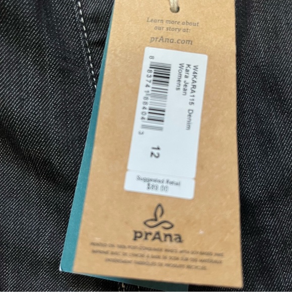 Prana Kara Denim Jeans Size 12 NWT - Picture 6 of 12